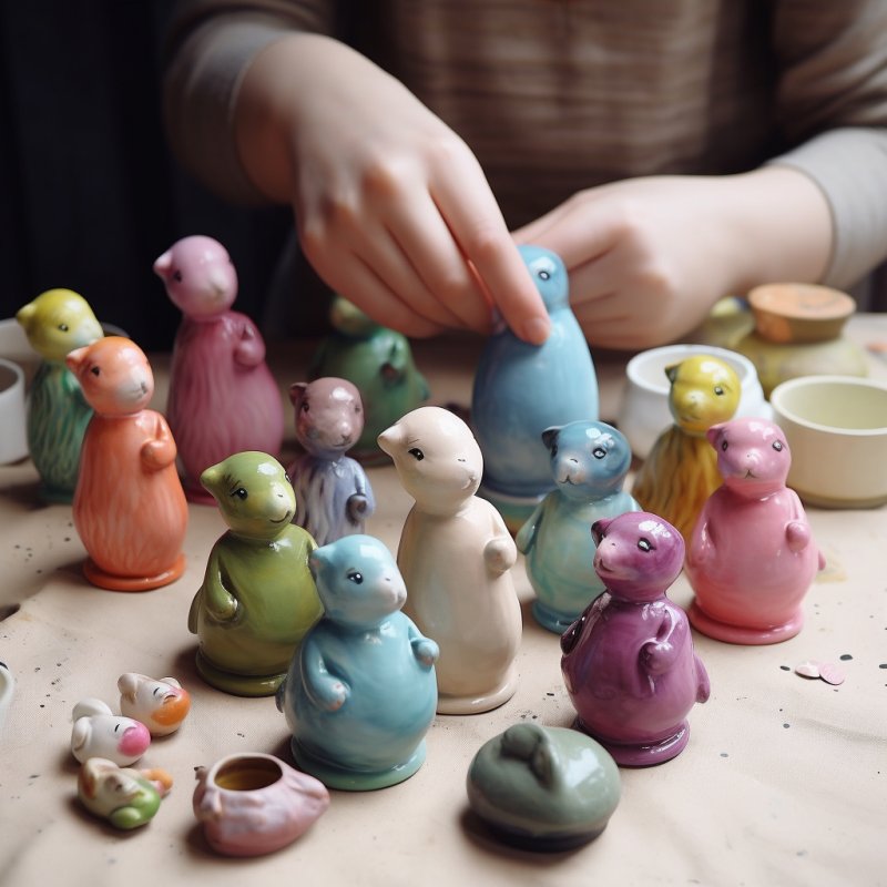 Ceramiczne figurki: sztuka w twoich rękach