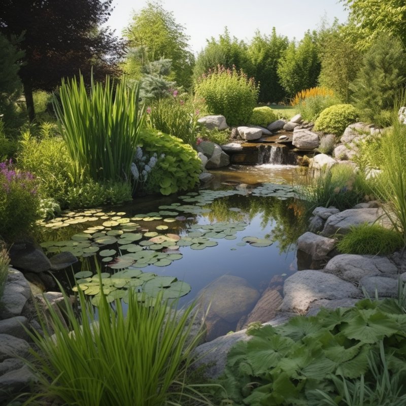 Ekosystemy wodne w ogrodzie: staw, oczko wodne, kaskady