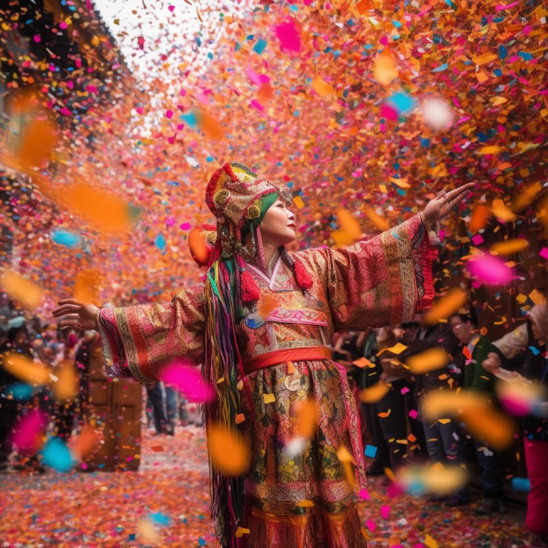 Kulturowe obchody pełne tradycji i barwnych ceremonii