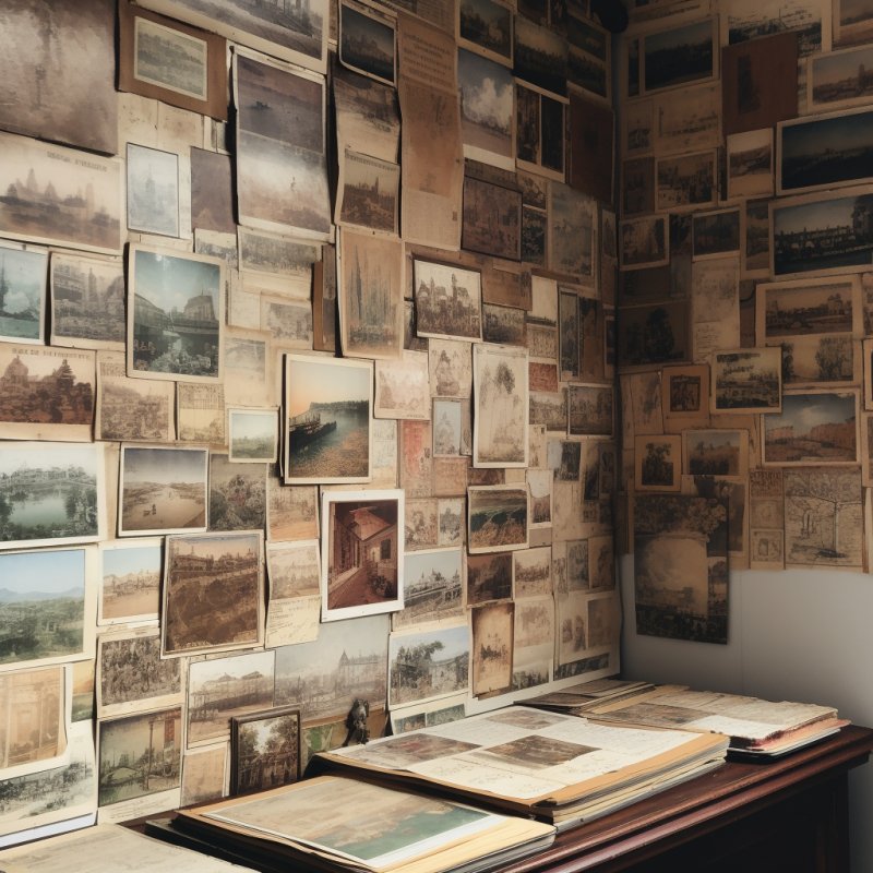 Pocztówki jako okno w przeszłość: zabytkowe widoki i cenne kolekcje