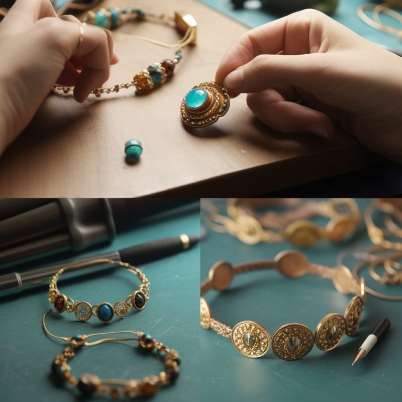 Praca chałupnicza: ręczne wykonywanie biżuterii