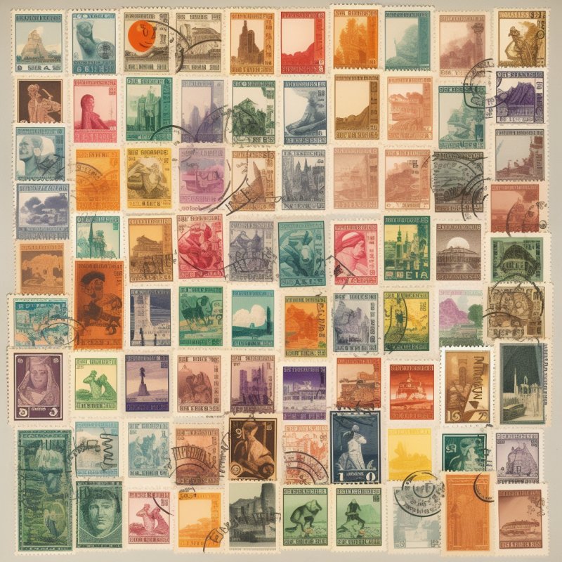 Znaczki pocztowe jako małe dzieła sztuki: rzadkie i poszukiwane wzory.