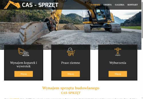 Cas Sprzęt profesjonalne usługi budowlane Katowice i Śląsk