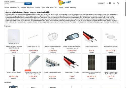 Latarnie 230V czy solarne