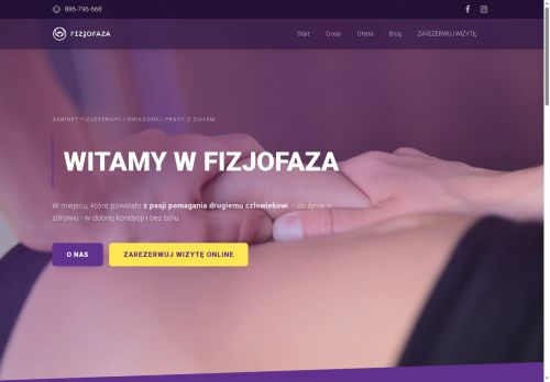 Fizjofaza Gdańsk inhalacja wodorowa i masaż