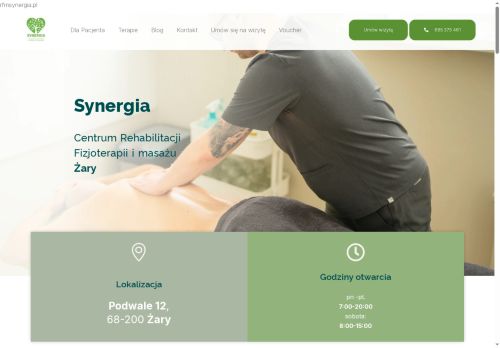 Najlepsze masaże w Synergii Żary